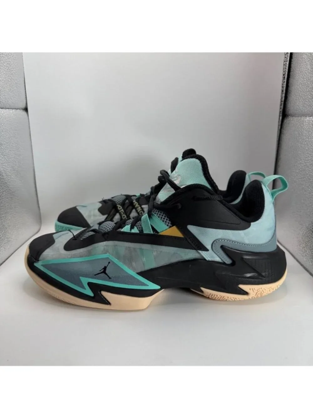 Nike Air Jordan Why Not Zer0.5 Basketball Shoes Black/Teal US 9 EU 42.5